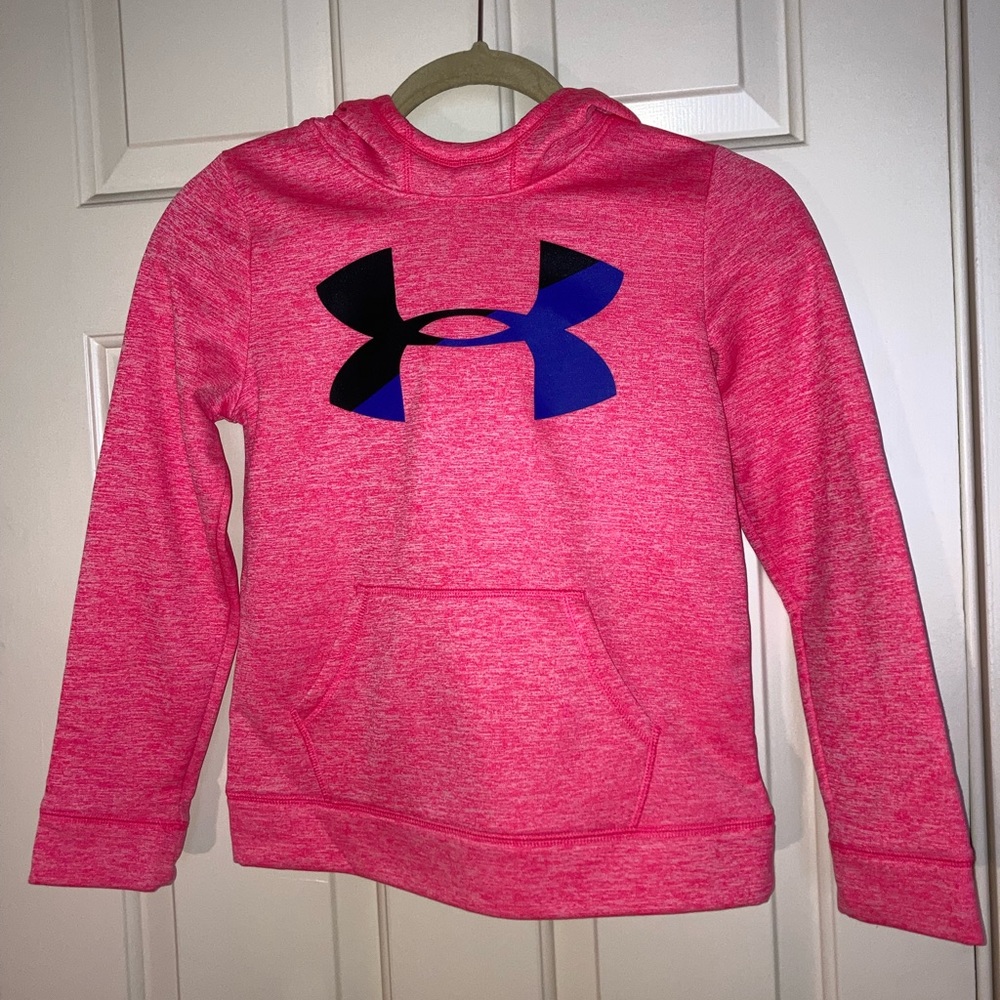 Under Armour Coldgear, lined hoodie, girls medium